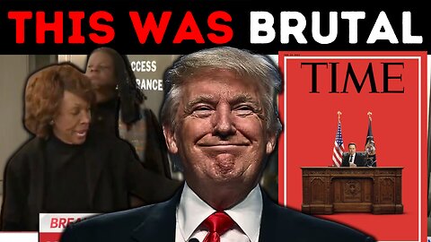 Watch Trump's BRUTAL Smackdown of Time Magazine as Dems TRY STORMING Dept of Education