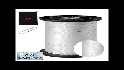 VEVOR Polyester Pull Tape 3/4" x 318' Mule Tape Flat Rope 2500 Review