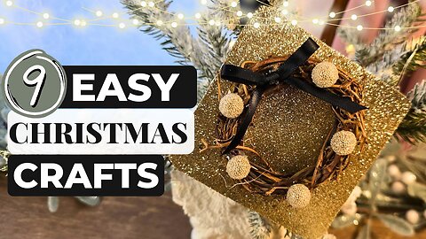 Creative Christmas Crafts: DIY Tutorial You Can’t-Miss!