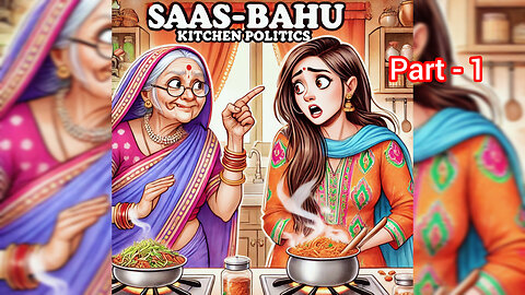 Saa bahu ki kitchen politics// hindi kahaniyan