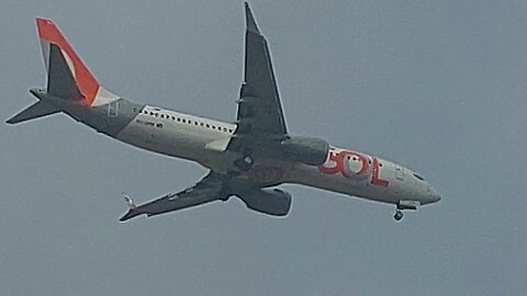 Boeing 737 MAX 8 PS-GPM coming from Rio de Janeiro to Fortaleza