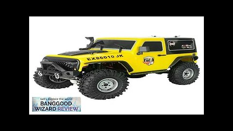 RGT EX86010-JK 1/10 4WD 2.4G 4x4 Off Road RC Car Waterproof Truck Review