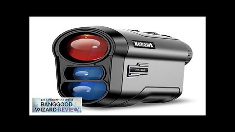 Nohawk 600m Outdoor 6.5X Rangefinder Distance Meter Angle Speed Height Measuring Tool Review