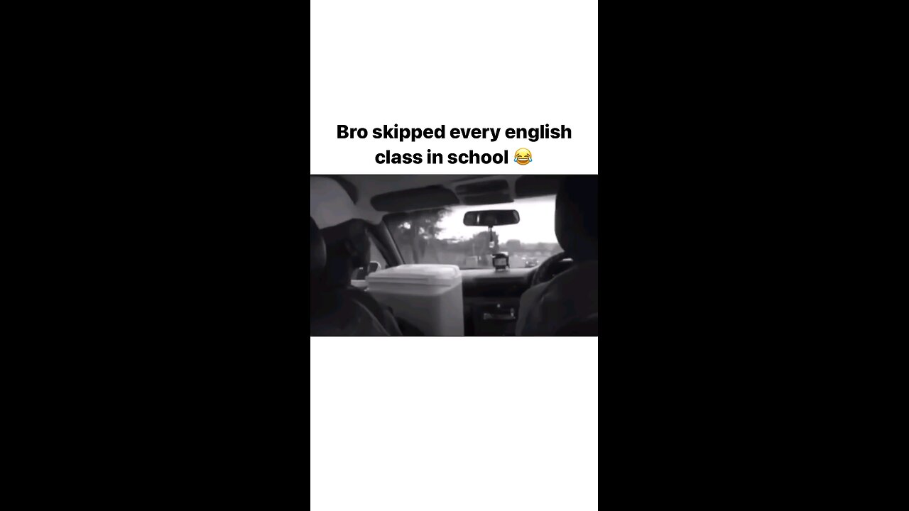 Bro skipped every English class 🤣😅