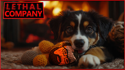 Lethal Company - Blind Puppy Finds New Favorite Toy