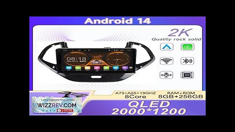 Android 14 For Ford FIGO KA 2015 2016 2017 2018 Car Radio Review