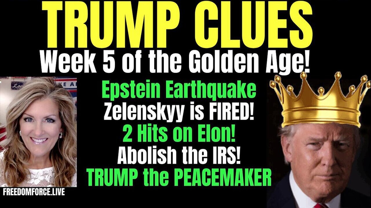 Melissa Redpill 03.03.25: "Trump Golden Age Week 5 - Zelenskyy, Epstein, Elon, Peace"