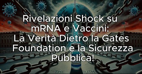 AVV. HULSCHER: "BILL GATES BIOTERRORISTA DA ARRESTSRE PER GENOCIDIO"