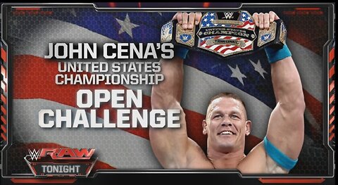 John Cena vs Neville - United States Championship Match (Full Match)