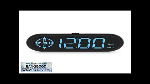 G9 Auto HUD GPS Head Up Display Car Gauge Speedometer With Compass Review