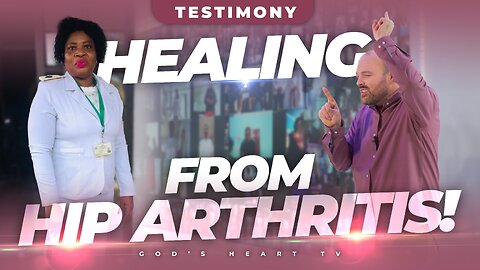 HEALING from HIP ARTHRITIS! | Interactive Prayer Testimony