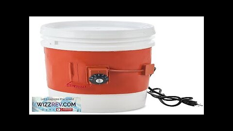 VEVOR 5 Gallon Metal Drum Heater 800 Watt 7.75 inch Width86-302℉ Adjustable Review