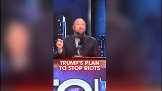 Alex Jones Trump Trying To Prevent Mass Riots - 2/21/25