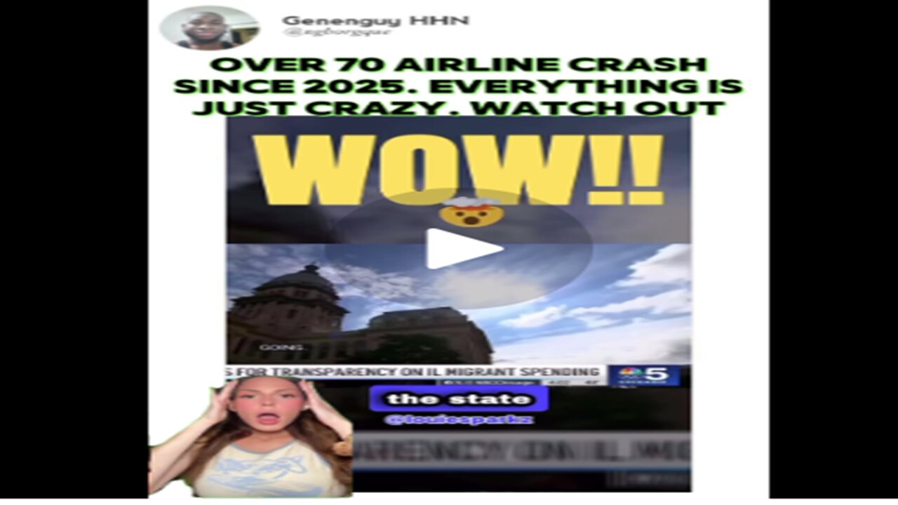 'OVER 70 AIRLINE🛬🛩️ CRASHS' | WHAT GOING ON AMERICA -WAKE UP NOW!