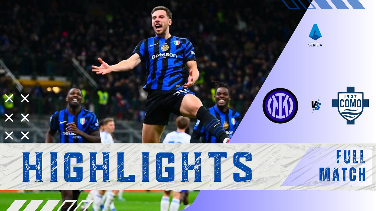 Highlights | Inter Milan 2-0 Como | Serie A 24/25 | CARLOS | THURAM | Time enjoy Chrismas