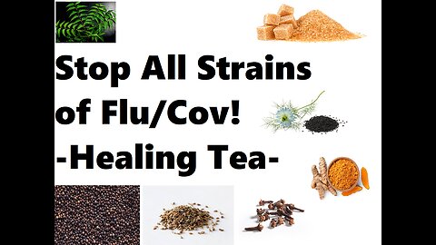 Stop All Strains of Flu/Cov - Healing Tea