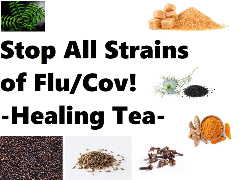 Stop All Strains of Flu/Cov - Healing Tea