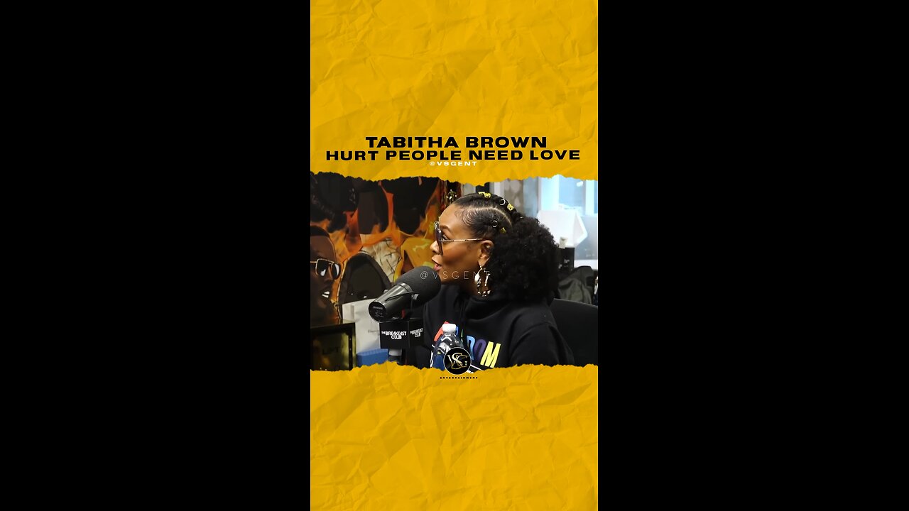 @iamtabithabrown Hurt people need love