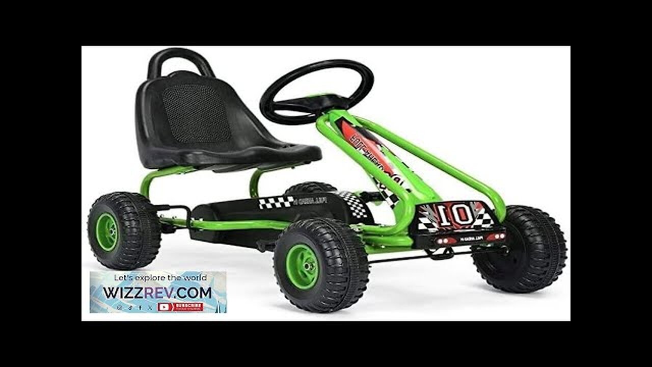 OLAKIDS Kids Ride-On Go Kart Pedal Powered 4 Wheel Toy Car Outdoor Review