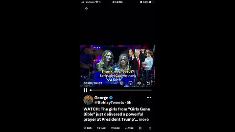 The girls from "Girls Gone Bible" just delivered a powerful prayer at President Trump's final rally