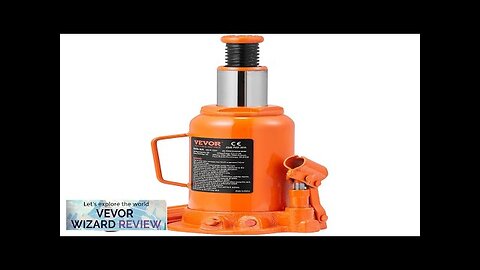 VEVOR Hydraulic Bottle Jack 20 Ton/44092 LBS All Welded Bottle Jack 7.5-14 Review