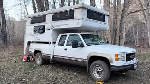 Truck camping in the springtime! | Trout fishing and other adventures