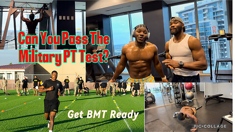 Military MBT Workout. My Full BMT Prep Workout! Pushing My Limits From Civilian To Airman! #bmt