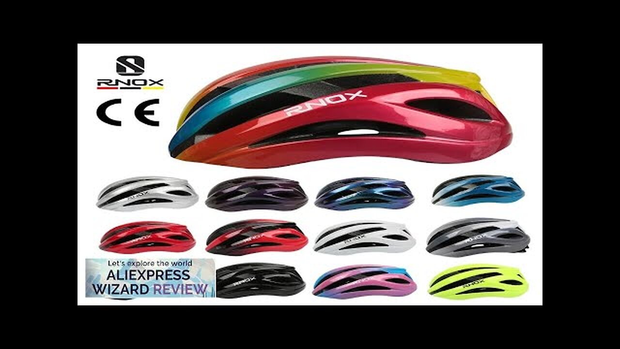 RNOX Helmet Cycling MTB Mountain Road Bike Electric Scooter Helmet Integrally-molded Review