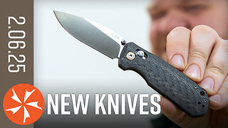 Your Fingers Are Safe - New Knives February 6th, 2025 at KnifeCenter