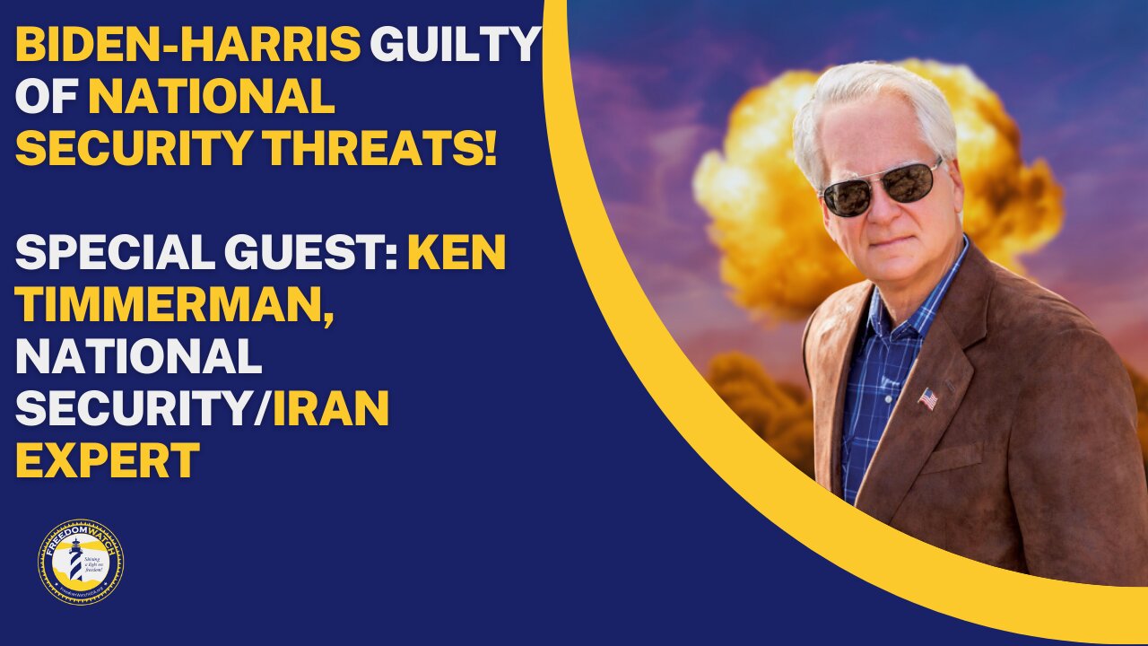 BIDEN-HARRIS GUILTY OF NATIONAL SECURITY THREATS!