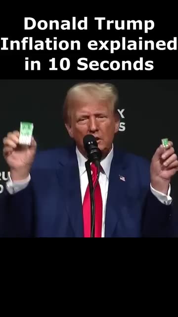 Trumpthis is inflation #shorts #trump2024 #maga #trump #short