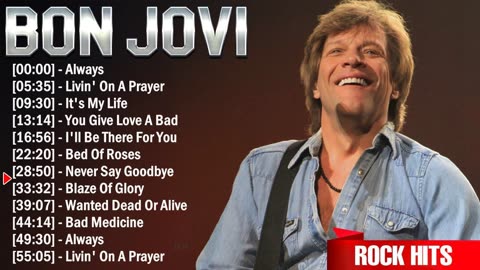 Bon Jovi Rock Legends - Greatest Hits Playlist That Every True Fan Must Hear