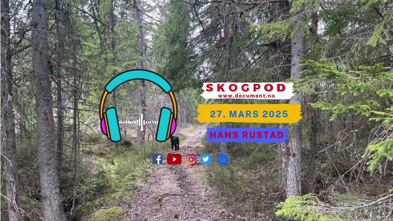 Skogpod med Hans Rustad 27. mars 2025