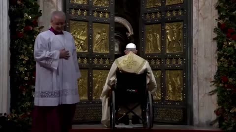 Jew Pope Francis marks the start of Jubilee -Luciferian