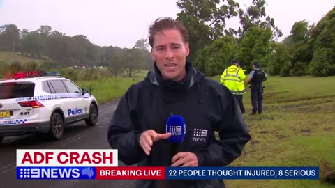 At least 22 ADF personnel injured, including 8 seriously, in serious crash involving