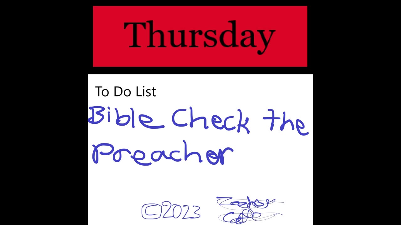 February 16th, 2023 - Be A Berean