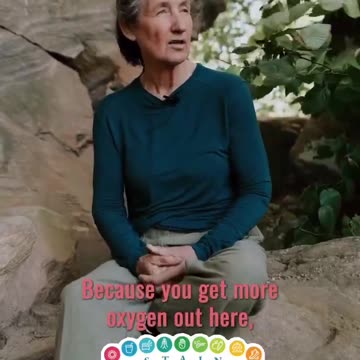 Getting out in nature and breathing the fresh oxygen is so important