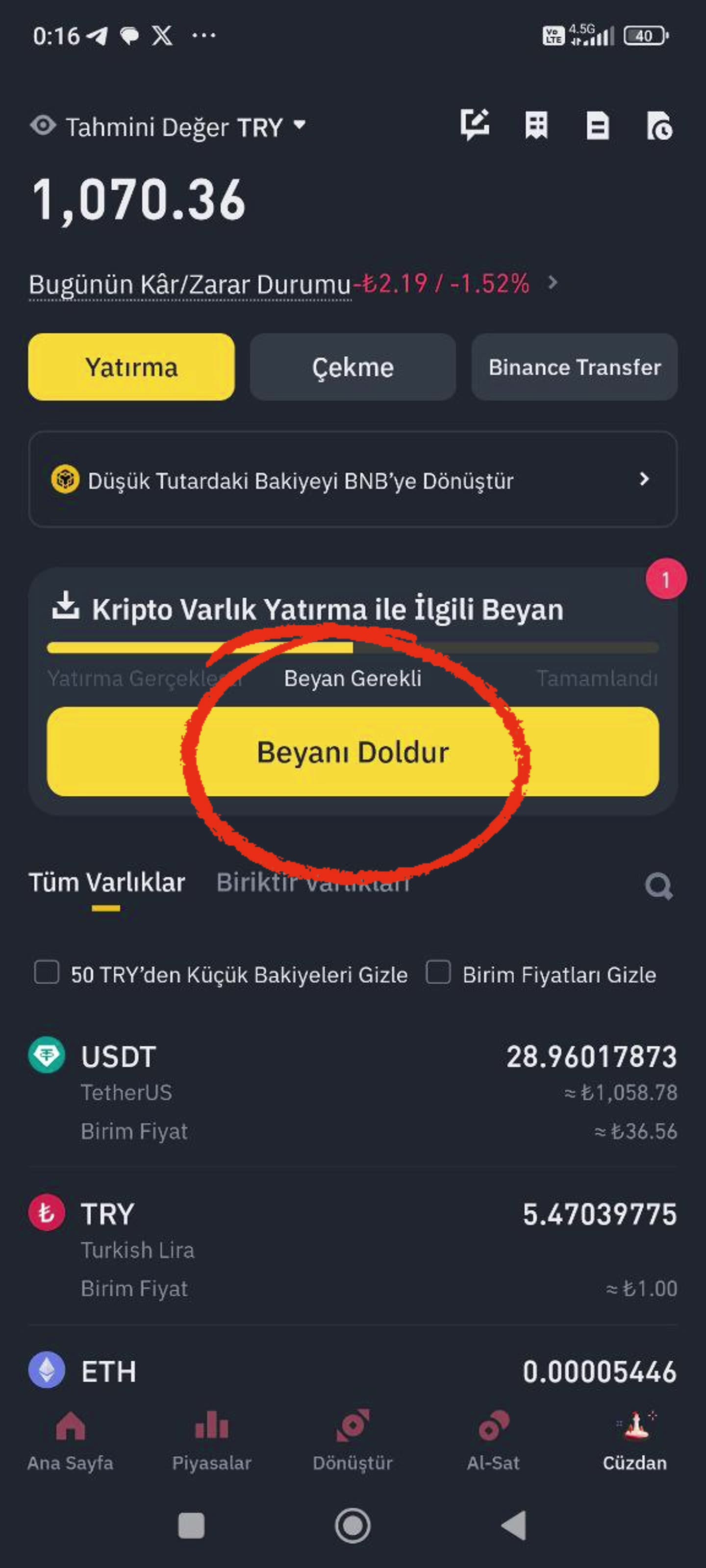 Attention in Cryptocurrency Withdrawal & Deposit Transactions!