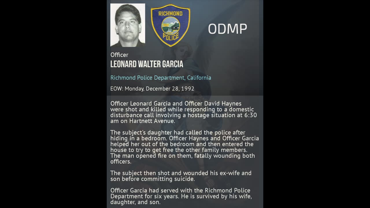 The Final Call - by DP - Officer Leonard Garcia