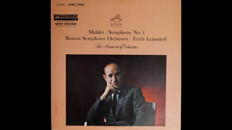 Mahler - Symphony No 1 - Leinsdorf, Boston Symphony (1963) [Complete LP]