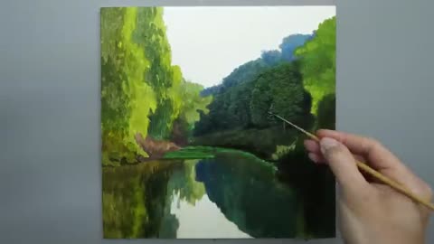 Painting a Landscape in Oil _ Episode #139 _ Timelapse