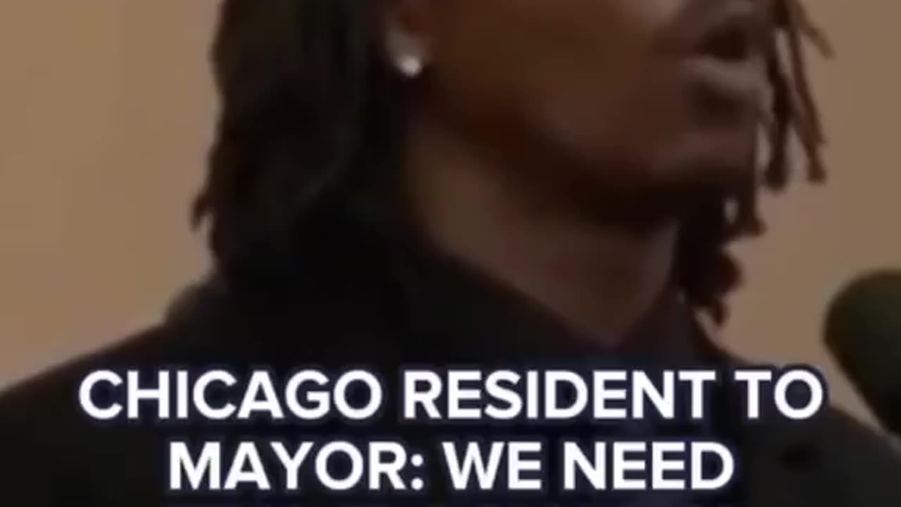 Resident calls out Chicago Mayor, "You spent $574 million on illegal immigrants