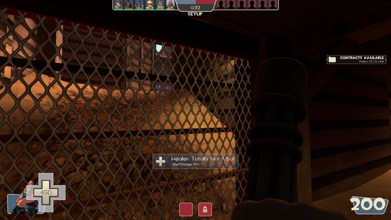 Team Fortress 2: Training Control Point Dustbowl (Easy) Gameplay