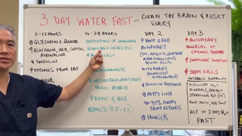 3 DAY WATER FASTING - Clean the brain and reset your Energy