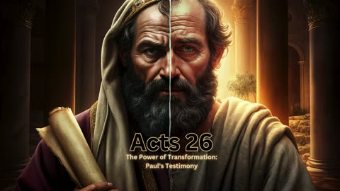 Bible Study Acts 26 The Power of Transformation #acts26 #bibleverse