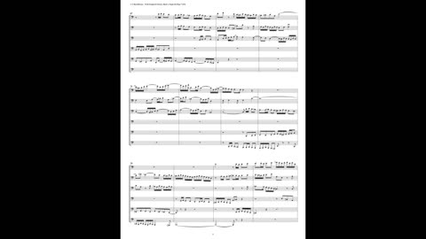 J.S. Bach - Well-Tempered Clavier: Part 1 - Fugue 20 (Euphonium-Tuba Sextet)