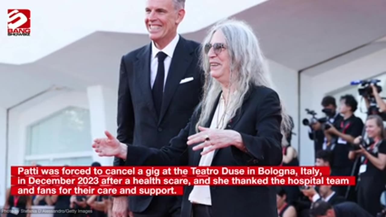 Patti Smith collapsed on stage during Brazil show