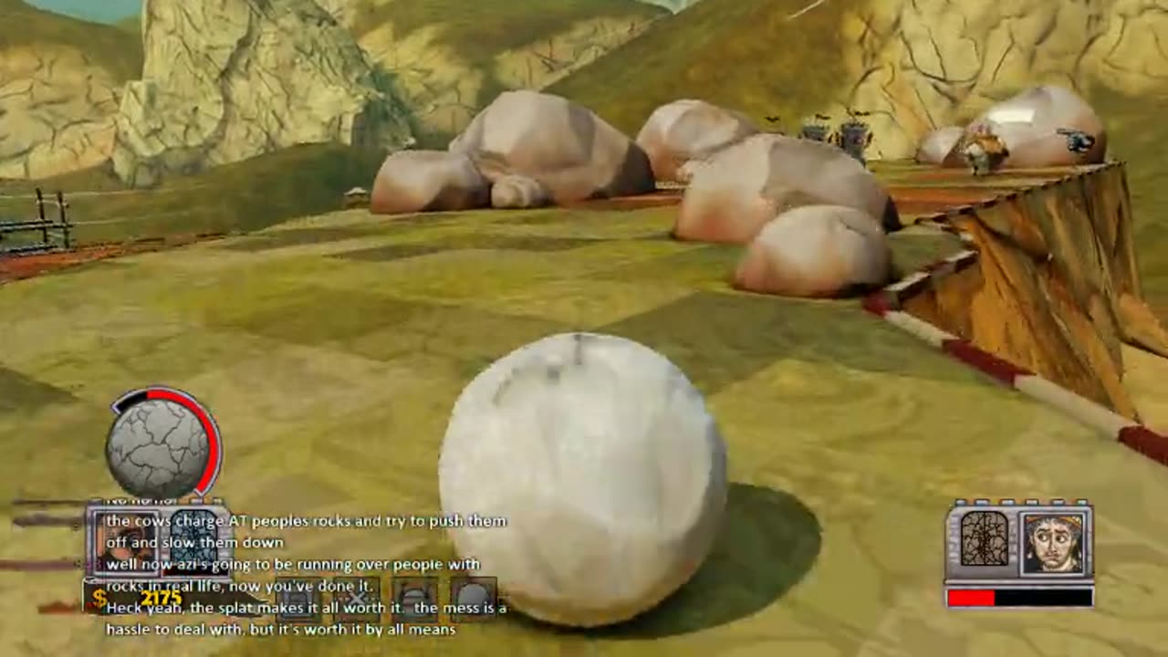 Gibb Gaming Classics - Rock Of Ages - Justinian gets squished (20/04/2013)