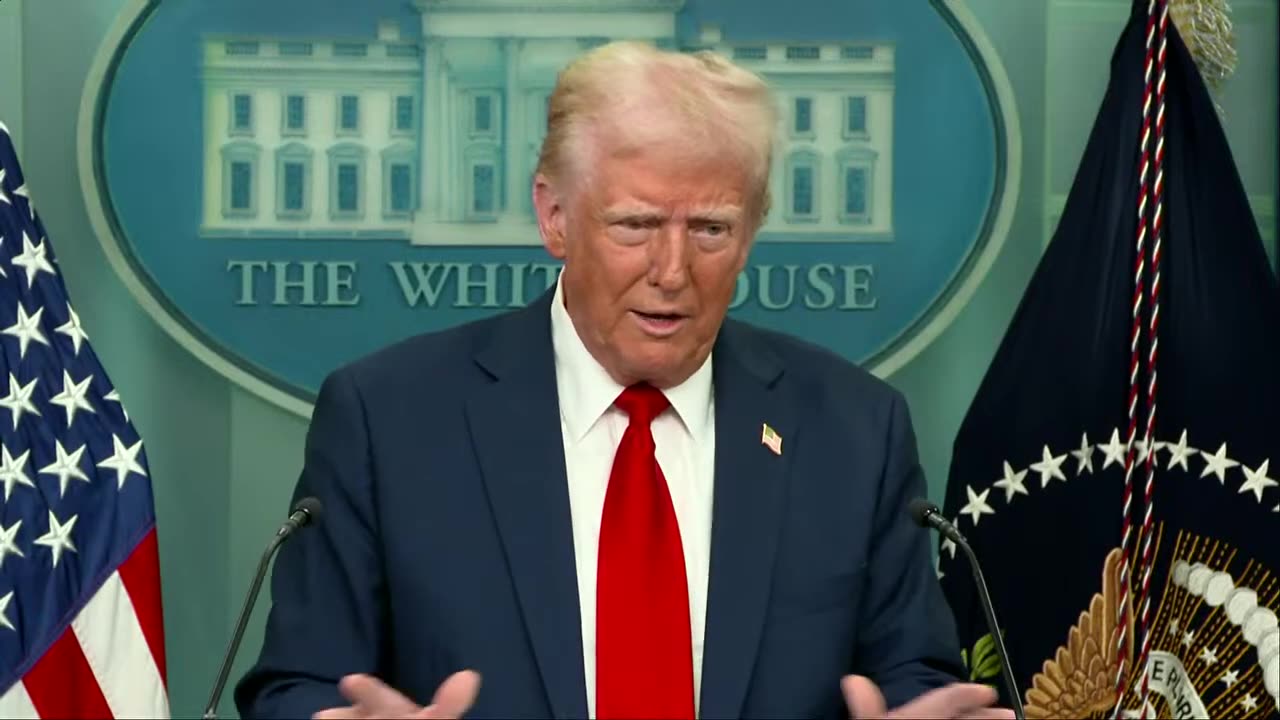 Trump answers press questions on deadly DC plane crash