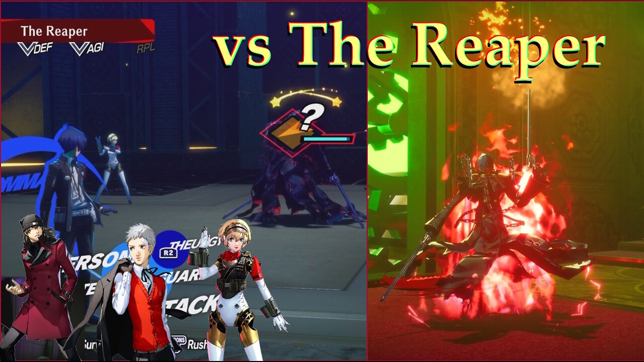 Persona 3 Reload - Defeating the Reaper! (Hard/Lvl66)